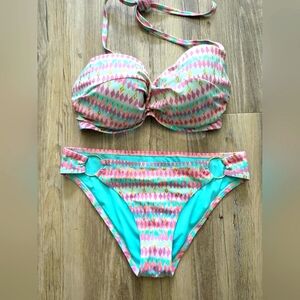 Colorful Women's Bikini Set
